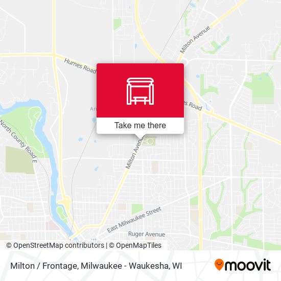 Milton / Frontage map