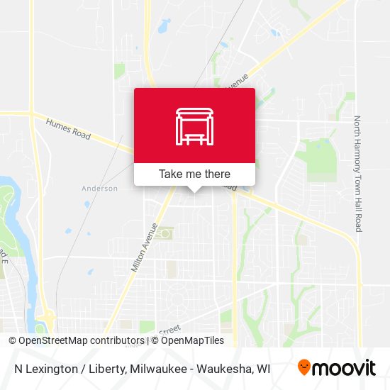 N Lexington / Liberty map