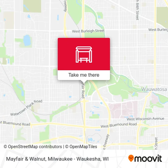 Mapa de Mayfair & Walnut