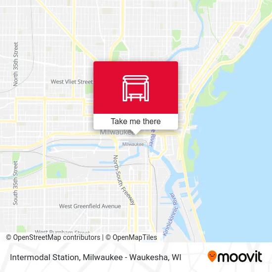 Intermodal Station map