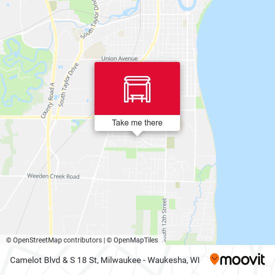 Mapa de Camelot Blvd & S 18 St