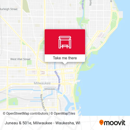 Juneau & 501e map