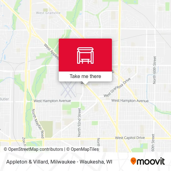 Appleton & Villard map