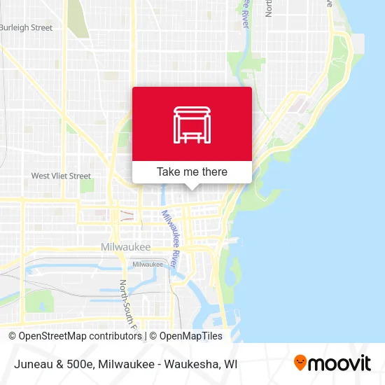 Mapa de Juneau & 500e