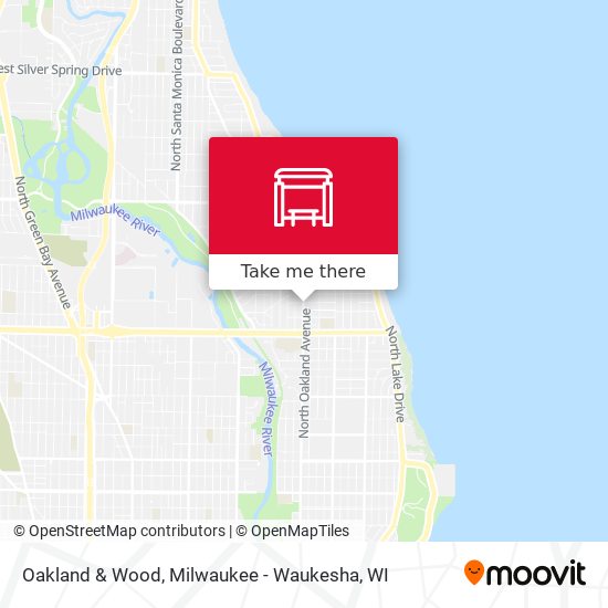 Oakland & Wood map