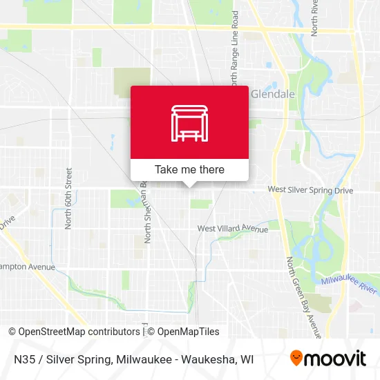 N35 / Silver Spring map