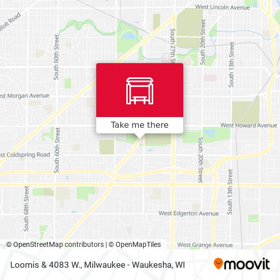 Loomis & 4083 W. map