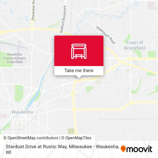 Mapa de Stardust Drive at Rustic Way