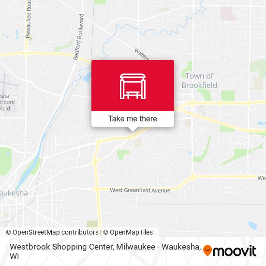 Mapa de Westbrook Shopping Center