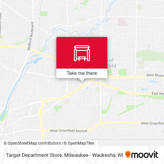 Mapa de Target Department Store