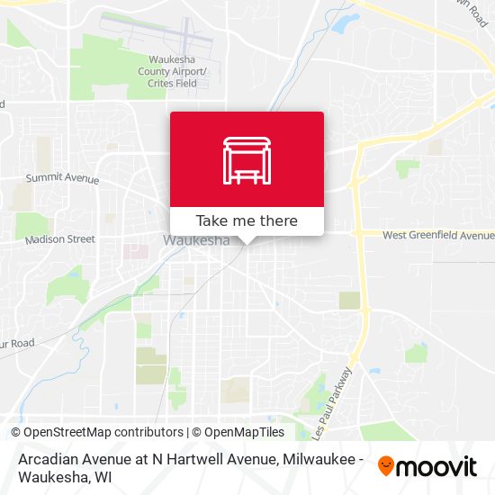 Arcadian Avenue at N Hartwell Avenue map