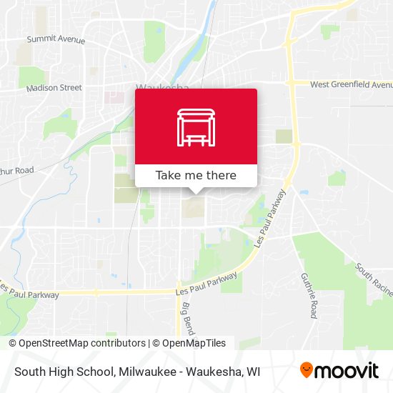 Mapa de South High School