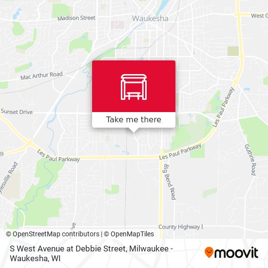 Mapa de S West Avenue at Debbie Street