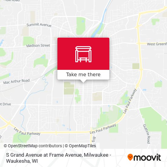 Mapa de S Grand Avenue at Frame Avenue