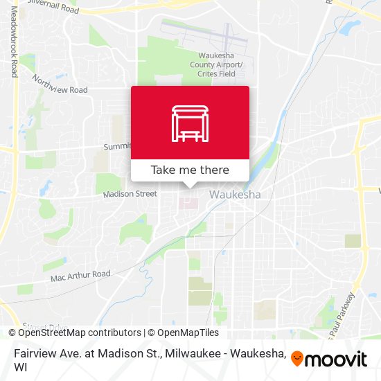 Mapa de Fairview Ave. at Madison St.