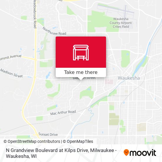 Mapa de N Grandview Boulevard at Kilps Drive