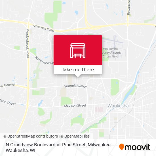 Mapa de N Grandview Boulevard at Pine Street