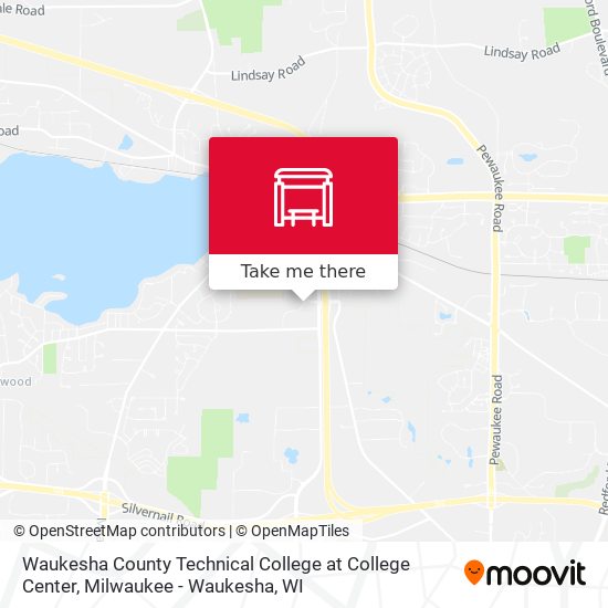 Mapa de Waukesha County Technical College at College Center