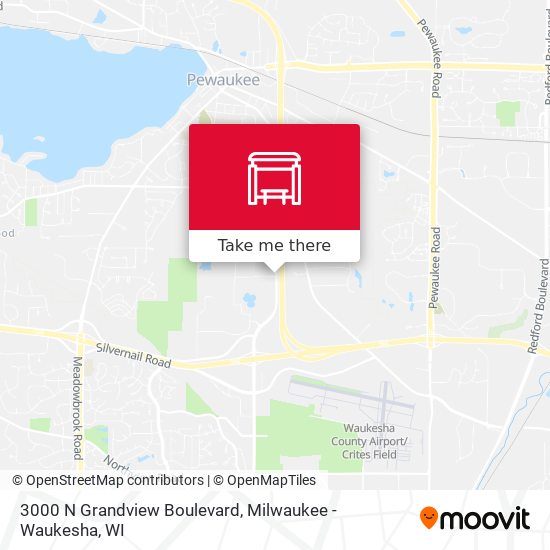 3000 N Grandview Boulevard map