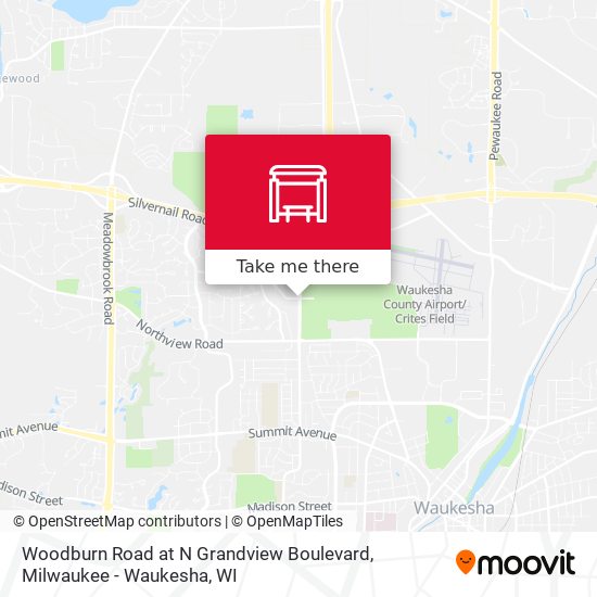 Mapa de Woodburn Road at N Grandview Boulevard