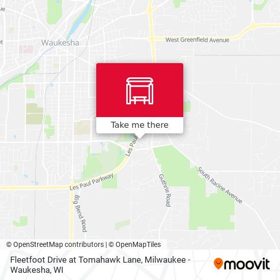 Mapa de Fleetfoot Drive at Tomahawk Lane
