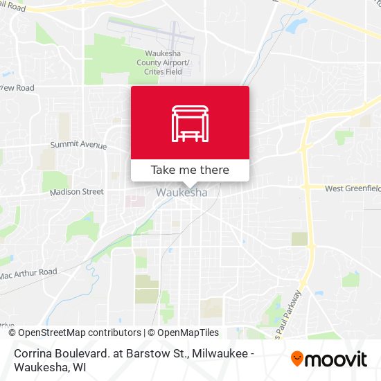 Mapa de Corrina Boulevard. at Barstow St.