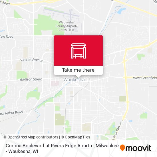 Mapa de Corrina Boulevard at Rivers Edge Apartm