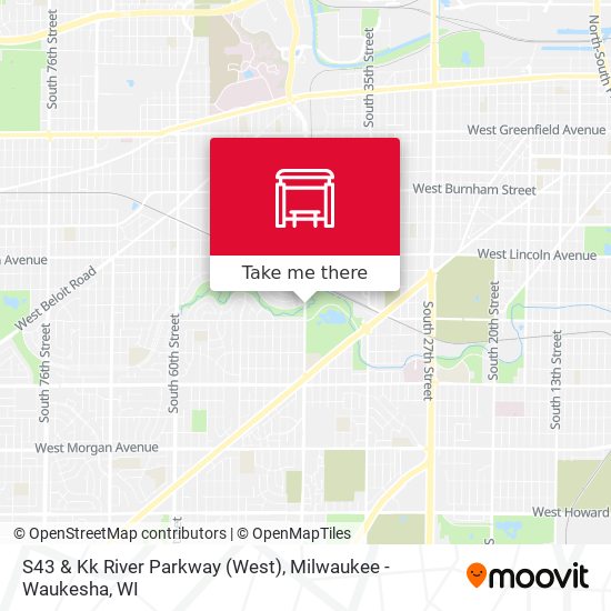 S43 & Kk River Parkway (West) map