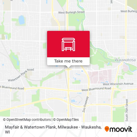 Mapa de Mayfair & Watertown Plank