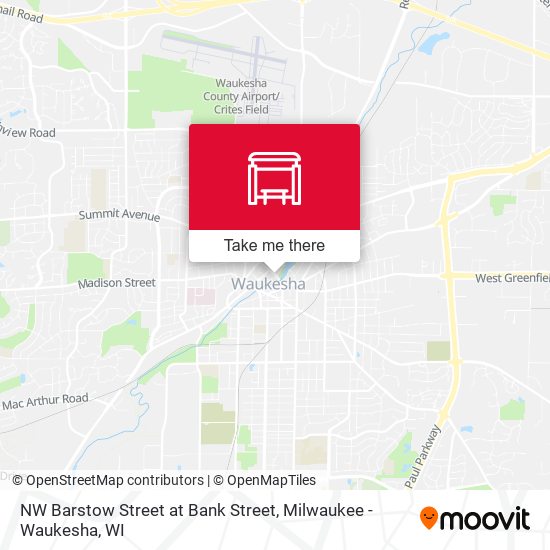 Mapa de NW Barstow Street at Bank Street