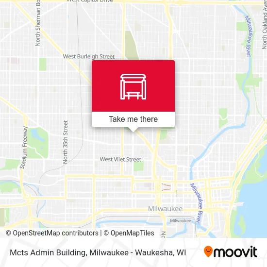 Mcts Admin Building map