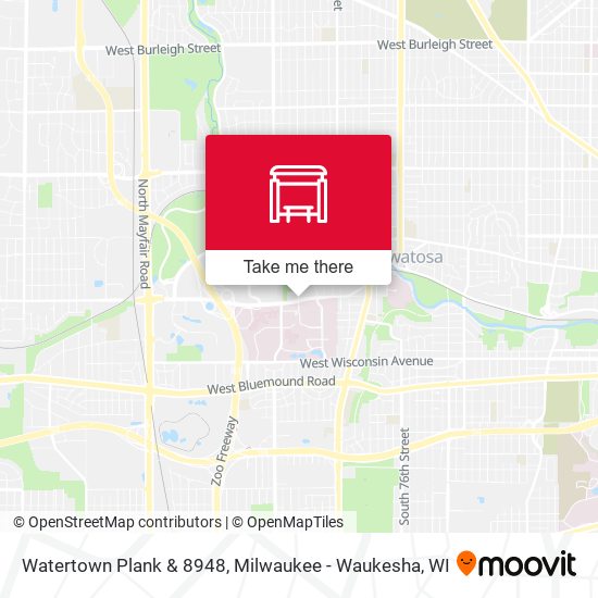 Watertown Plank & 8948 map