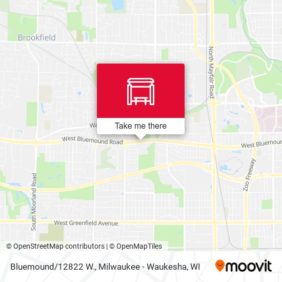 Bluemound/12822 W. map