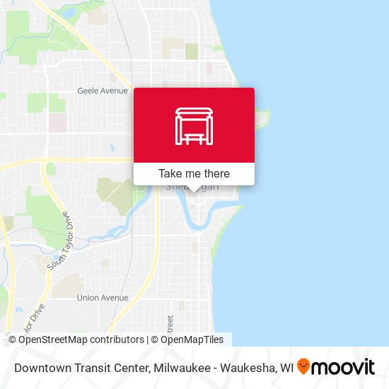 Mapa de Downtown Transit Center