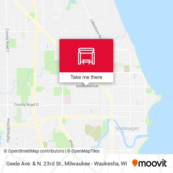 Geele Ave. & N. 23rd St. map