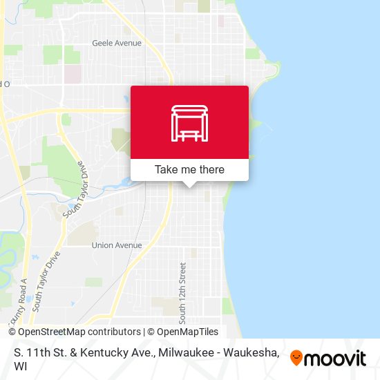 S. 11th St. & Kentucky Ave. map