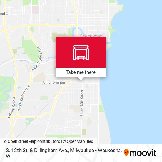 S. 12th St. & Dillingham Ave. map