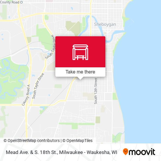 Mead Ave. & S. 18th St. map