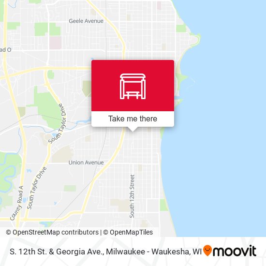 S. 12th St. & Georgia Ave. map