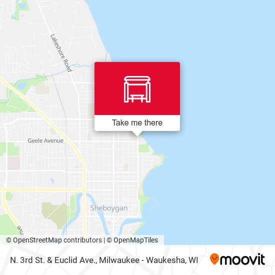 Mapa de N. 3rd St. & Euclid Ave.