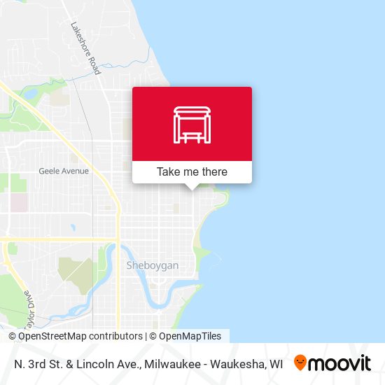 Mapa de N. 3rd St. & Lincoln Ave.