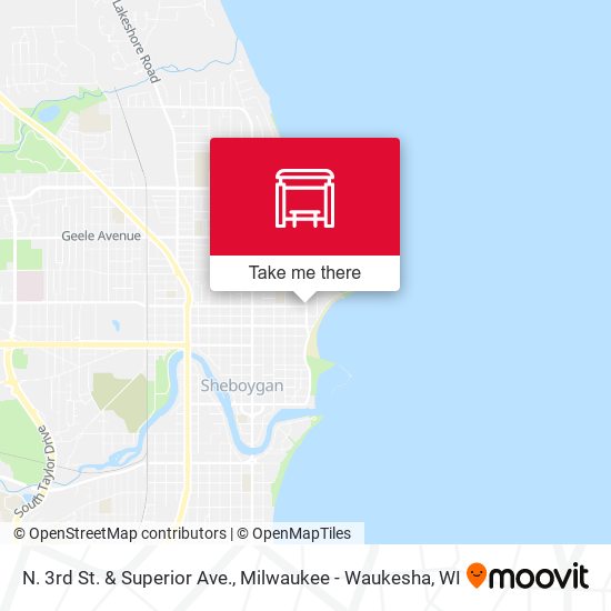 N. 3rd St. & Superior Ave. map