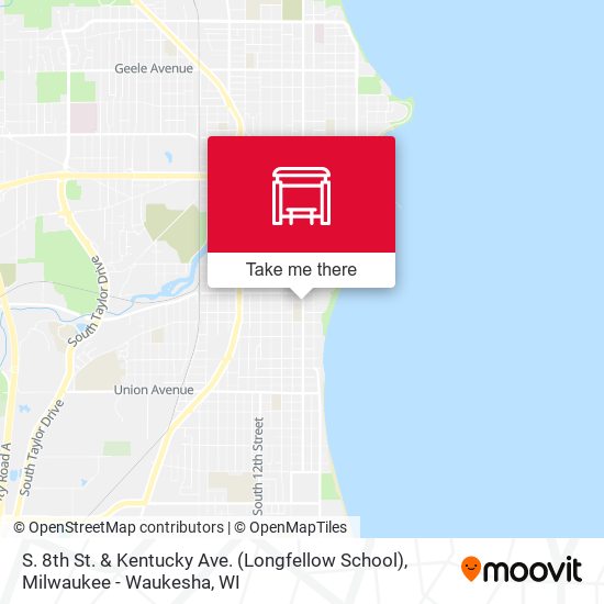 Mapa de S. 8th St. & Kentucky Ave. (Longfellow School)