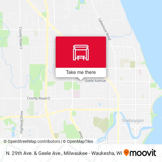 Mapa de N. 29th Ave. & Geele Ave.
