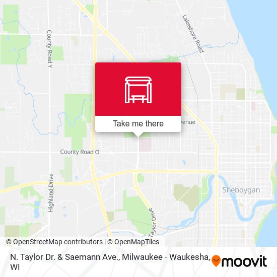 Mapa de N. Taylor Dr. & Saemann Ave.