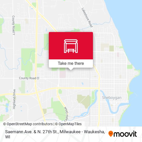 Mapa de Saemann Ave. & N. 27th St.