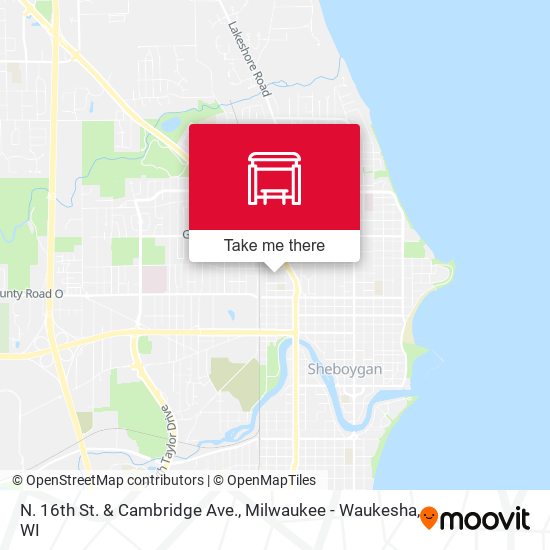 N. 16th St. & Cambridge Ave. map