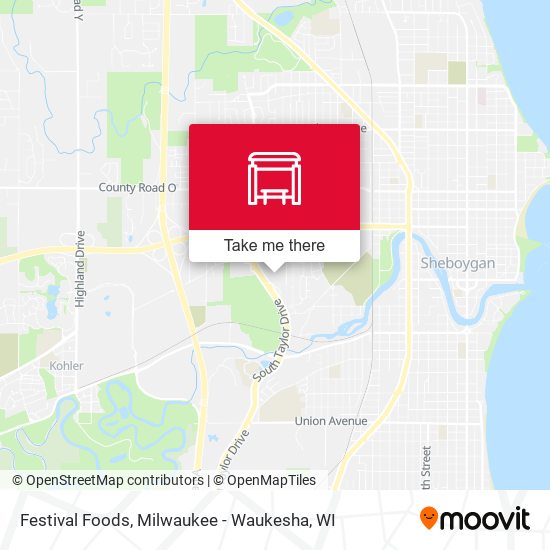 Mapa de Festival Foods