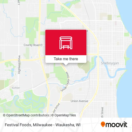 Mapa de Festival Foods