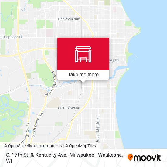 S. 17th St. & Kentucky Ave. map